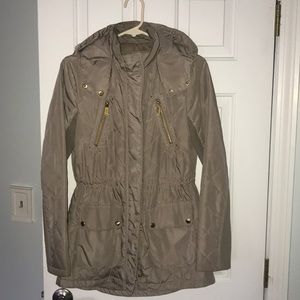 BCBG Quilted Anorak Jacket